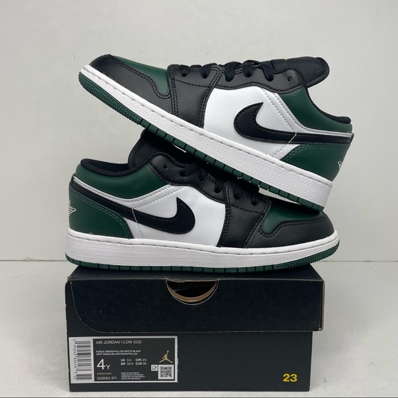Nike Air Jordan Retro Low GS “Noble Green/Pine Toe” NEW 2021